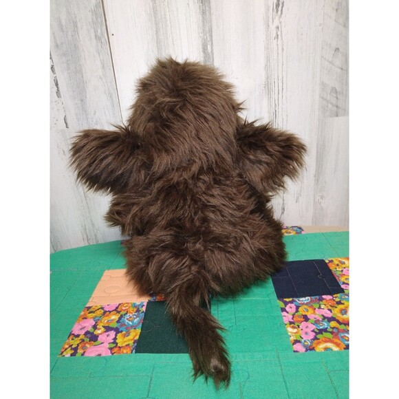 Dan Dee Woolly MAMMOTH Plush Stuffed Animal Sitting Down 13" Corduroy Ears - Picture 6 of 9